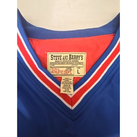 Vintage Steve & Barry’s Titans Nylon Windbreaker Jacket L 80s Retro Athletic - Picture 3 of 8